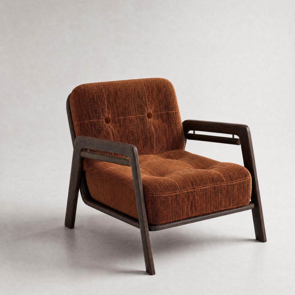 GPT Image 2 - give the 2nd image design of the 1st armchair do not change anything else just the des_1_result