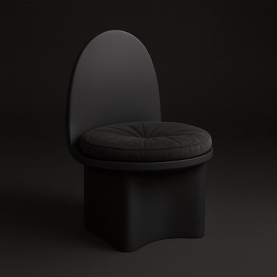 Noir Crest Chair